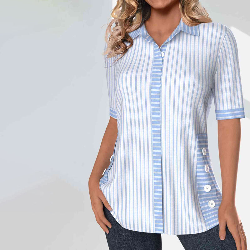 Casual gestreepte blouse