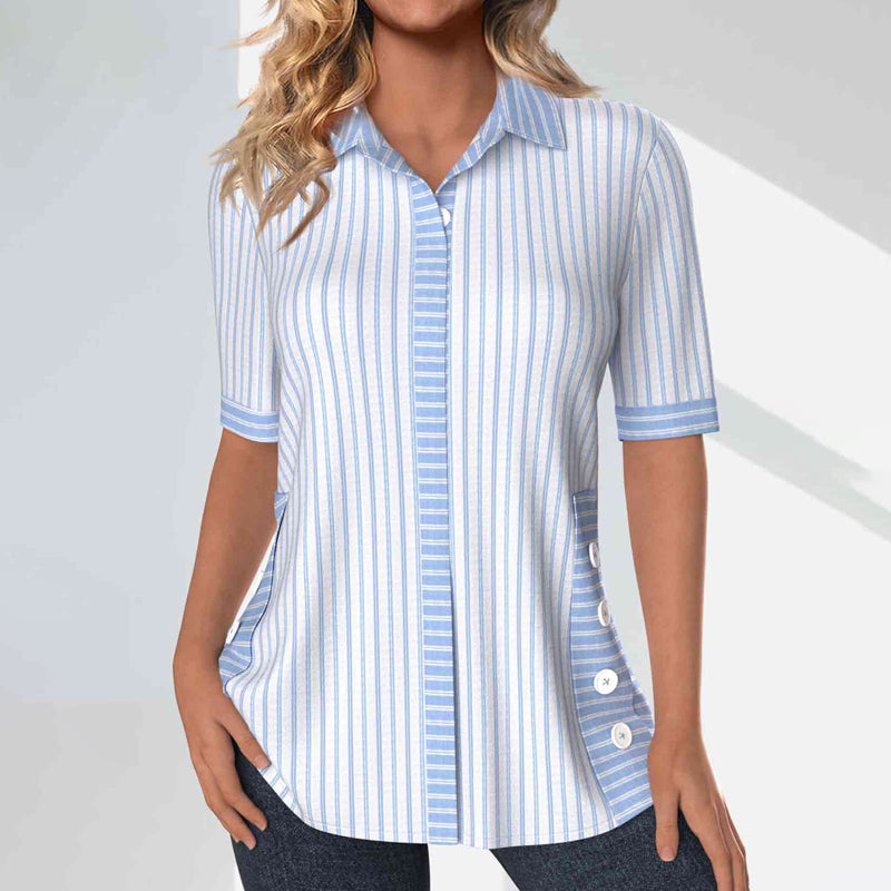 Casual gestreepte blouse