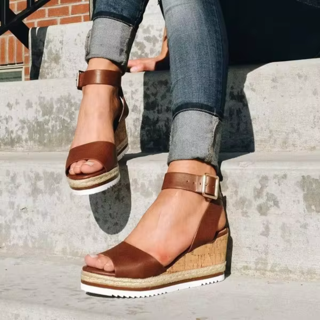 Saskia™ | Wedge Heel Sandals