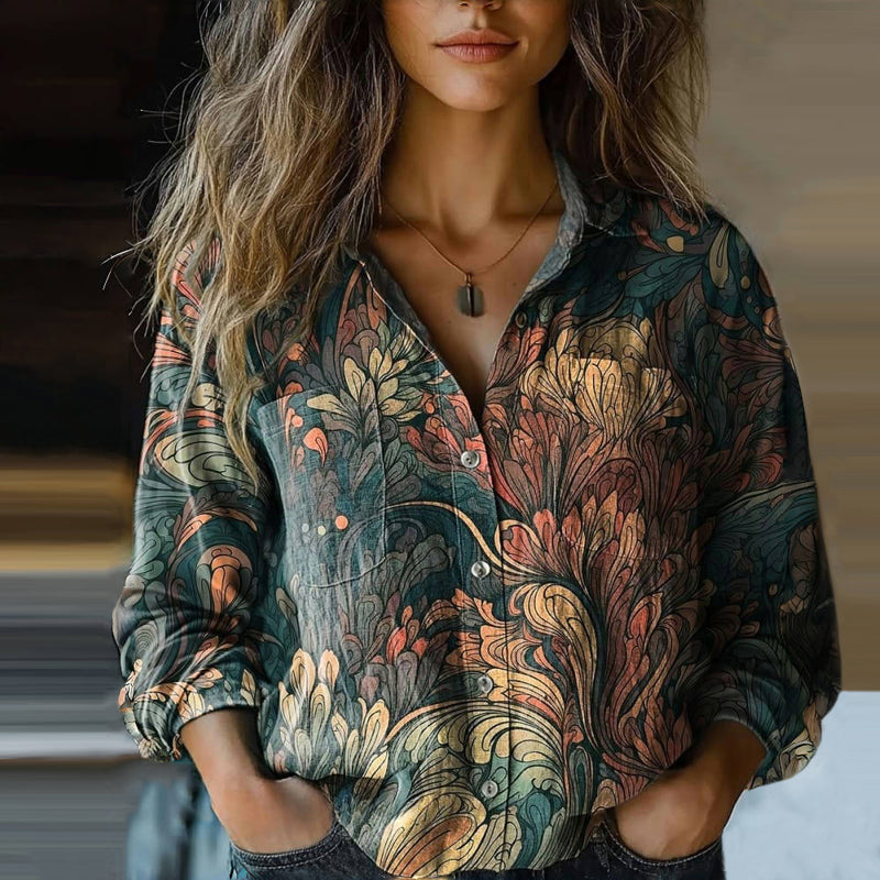 Vintage casual blouse