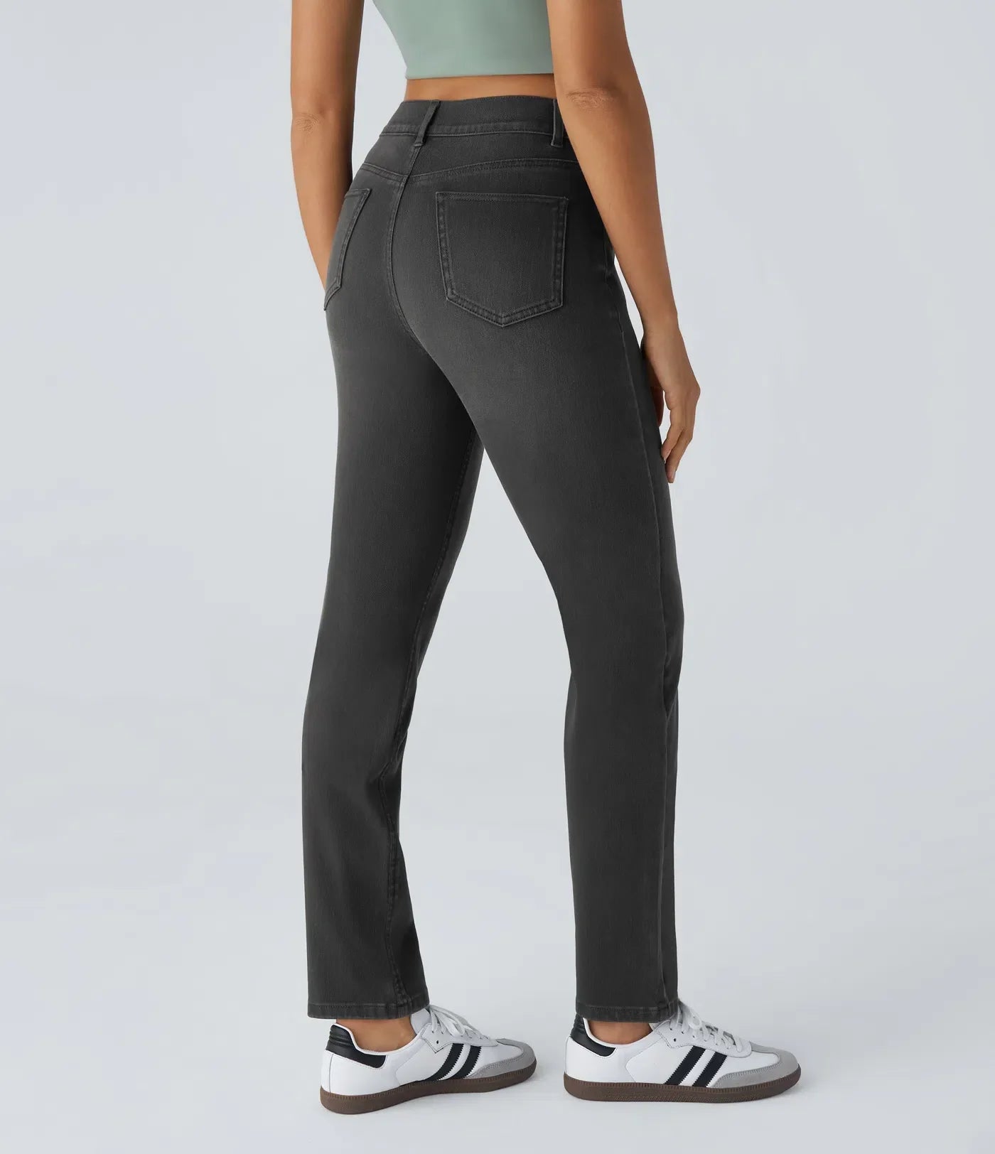 Olivia | Elastische & Comfortabele Broek Met Hoge Taille