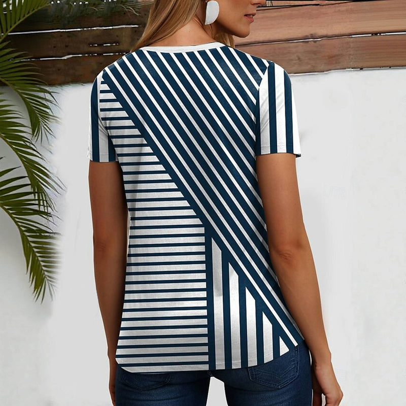 Gestreept casual T-shirt