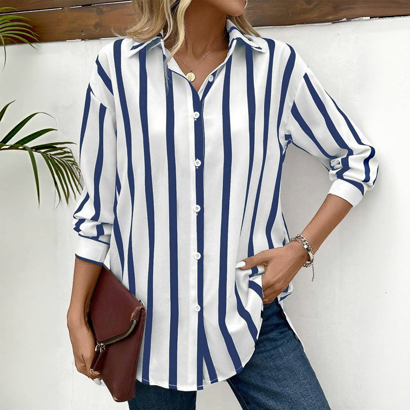 Casual gestreepte blouse