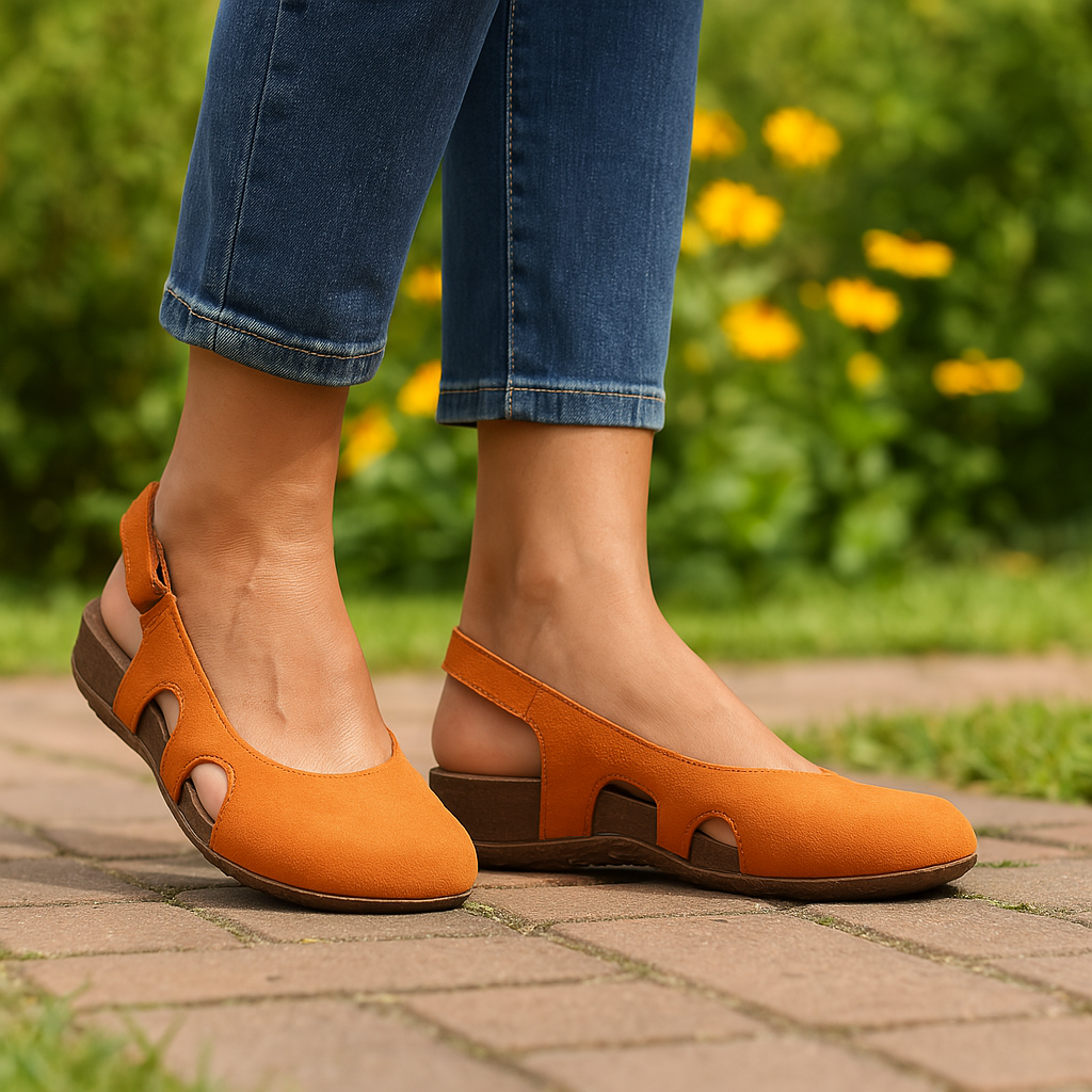 Janneke | Flat Round-Toe Shoes