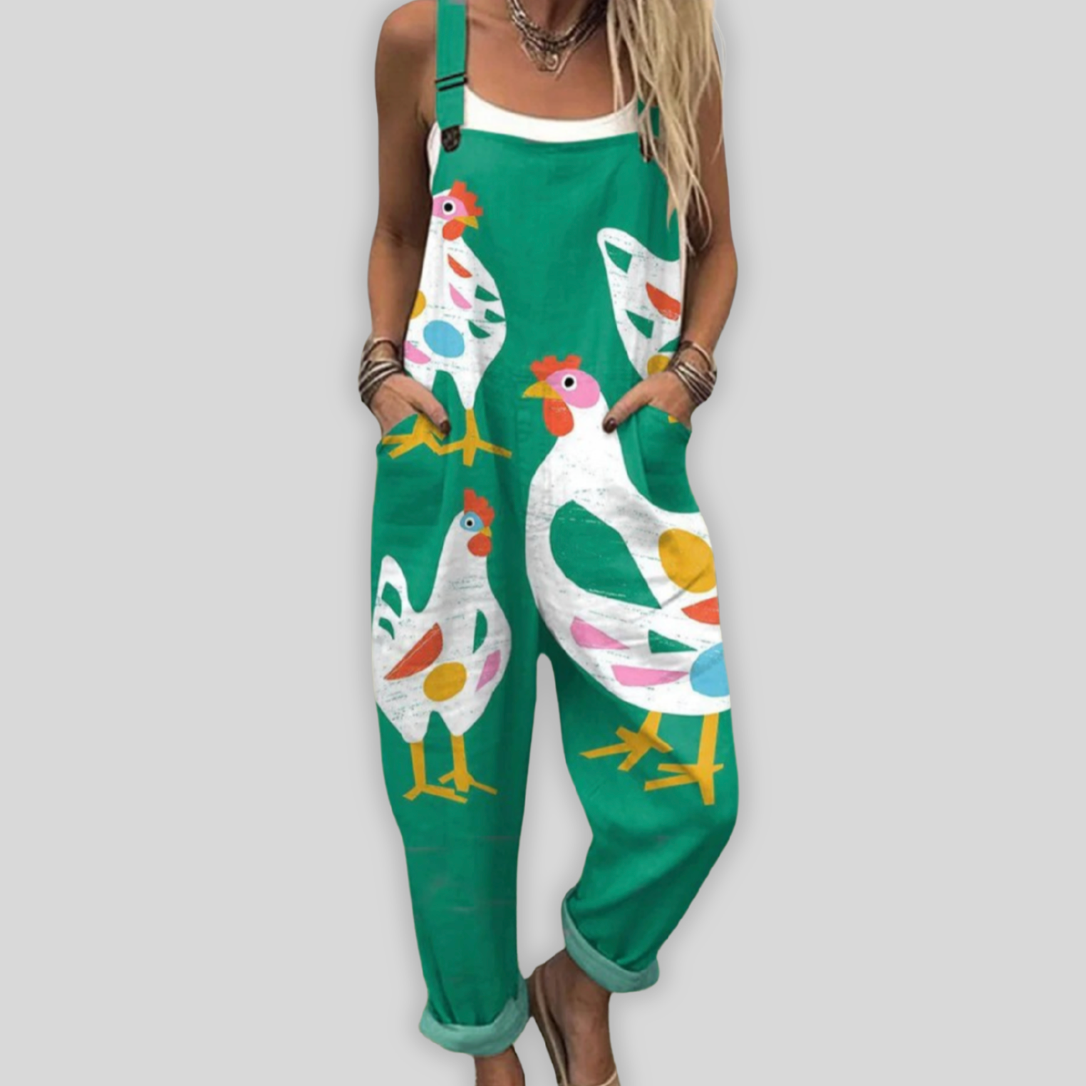 Aukje™ | Elegant Loose-Fit Jumpsuit for a Casual Style