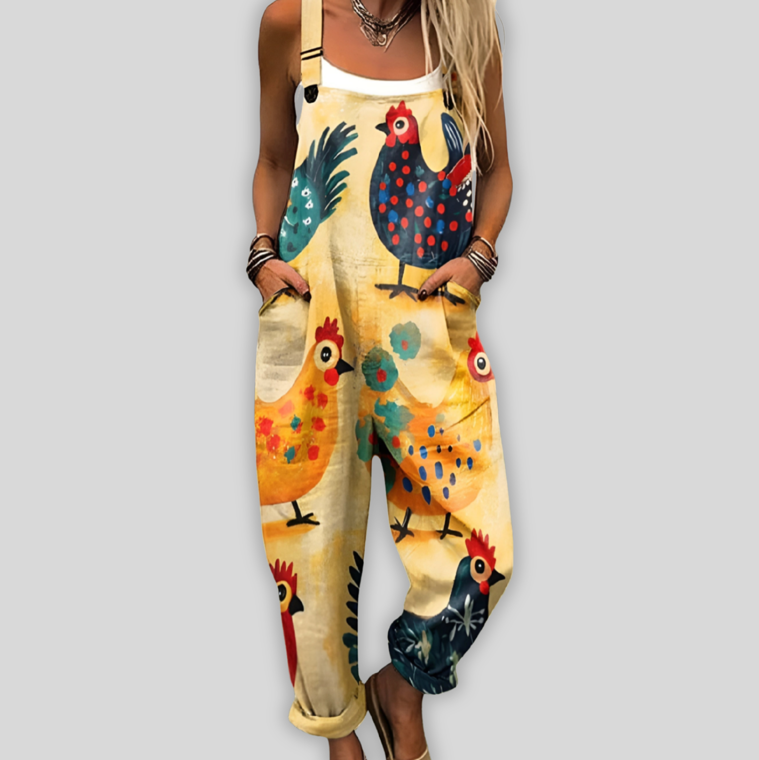 Aukje™ | Elegant Loose-Fit Jumpsuit for a Casual Style