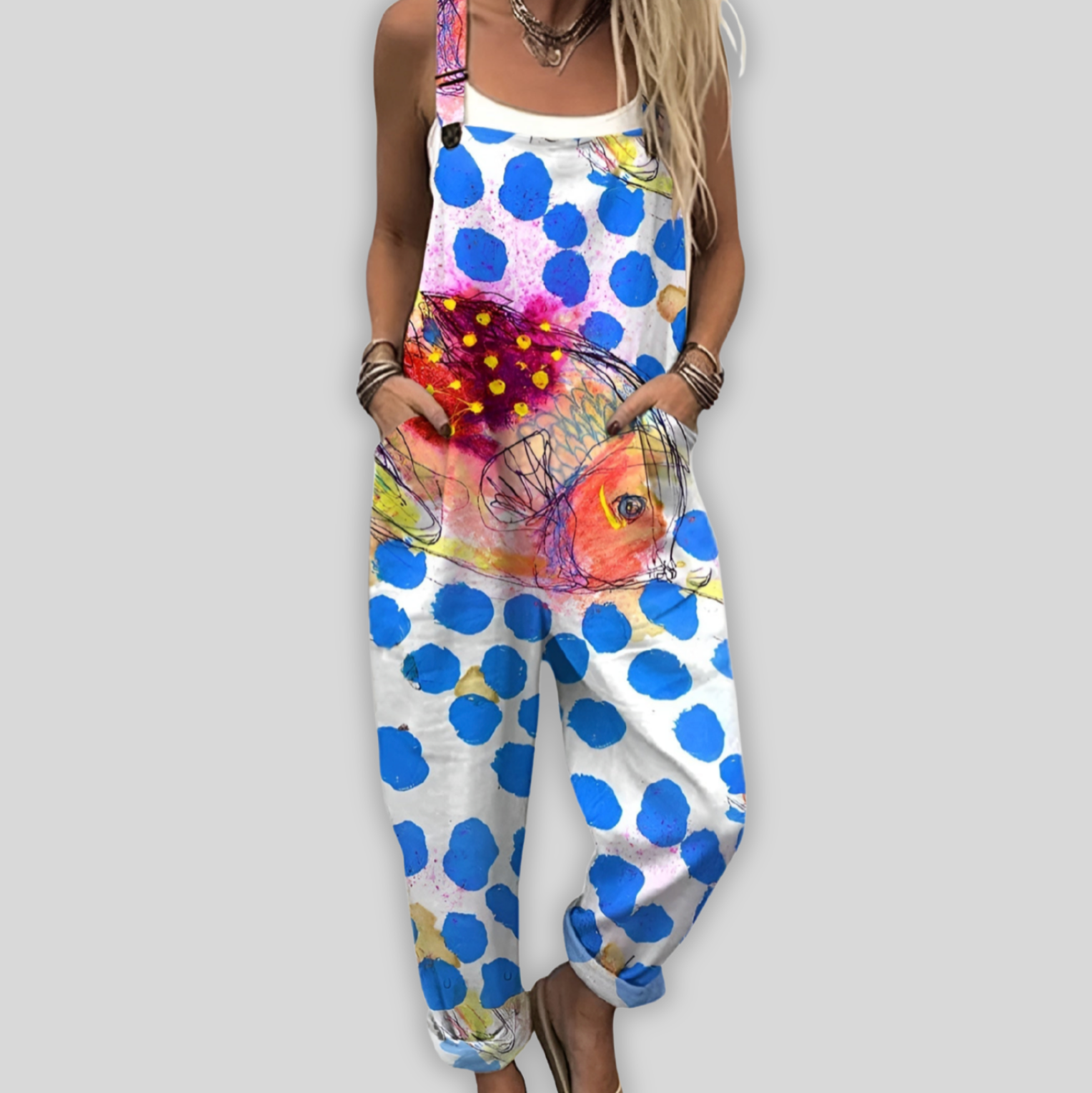 Aukje™ | Elegant Loose-Fitting Jumpsuit for a Casual Style