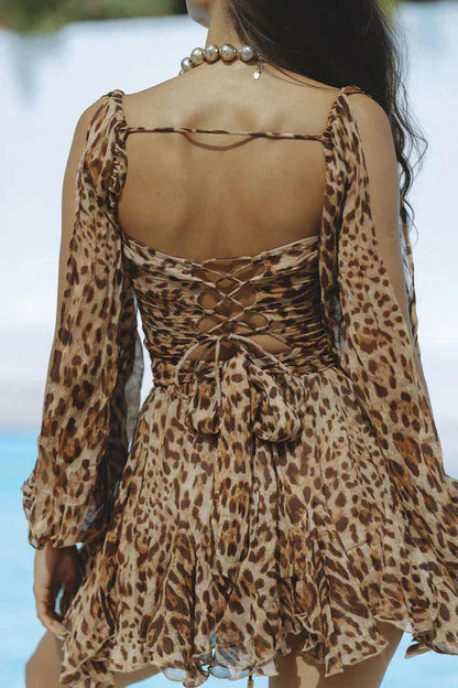 Layla™ | Elegant Summer Dress with Flowing Sleeves