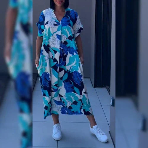Elena | Elegant floral dress
