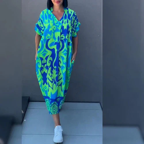 Elena | Elegant floral dress
