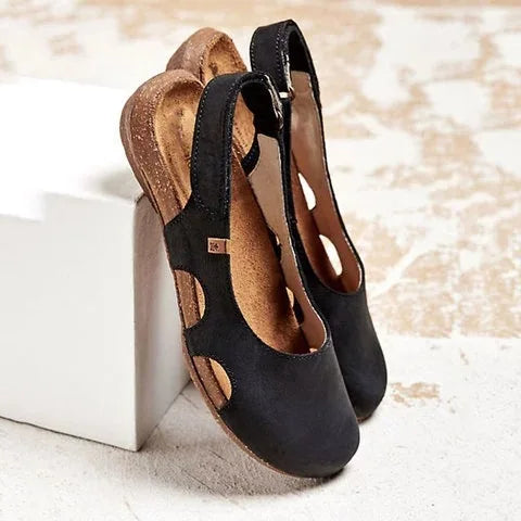 Janneke | Flat Round-Toe Shoes
