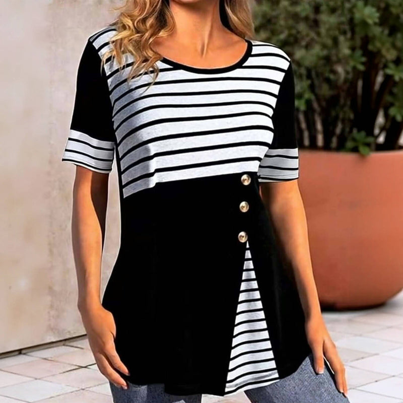 Casual gestreepte blouse