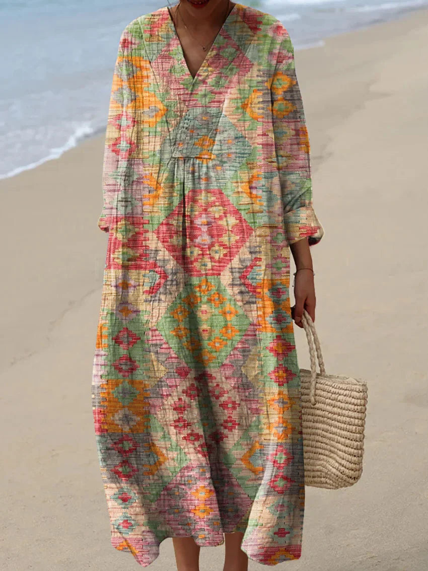 Zoé | Robe fleurie vintage - Édition limitée