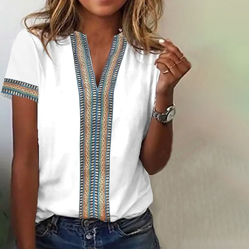 Casual etnisch T-shirt