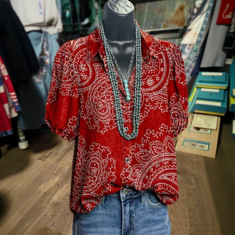 Vintage casual blouse