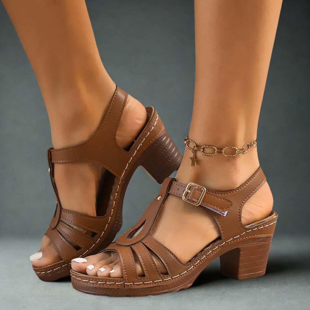 Lina™ | Fine Strap Slingbacks
