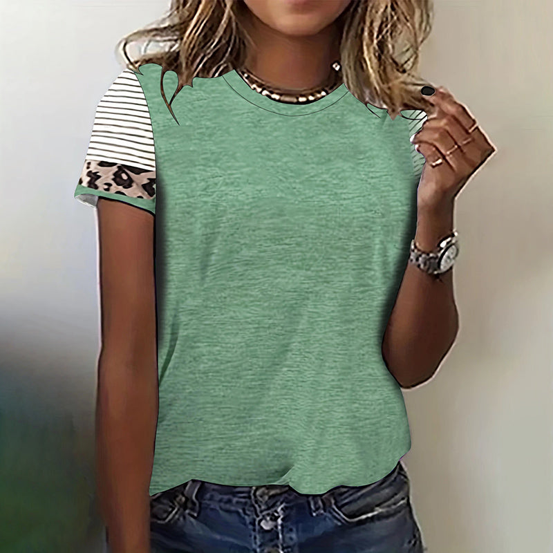Casual bedrukt T-shirt