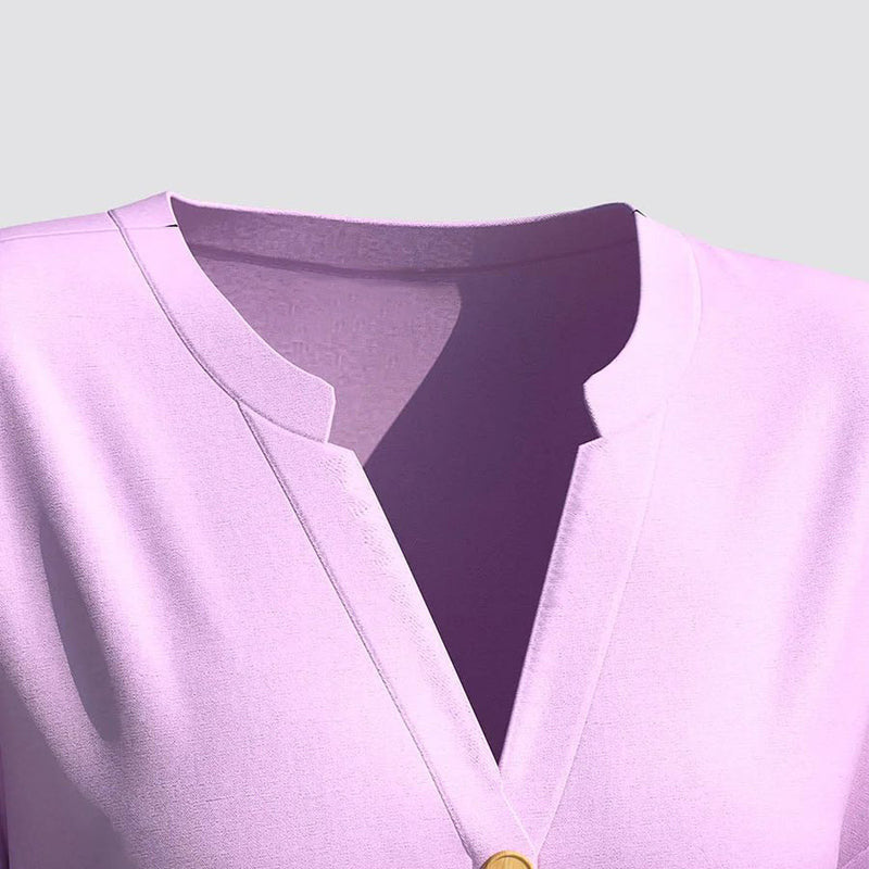 Casual blouse met kleurverloop