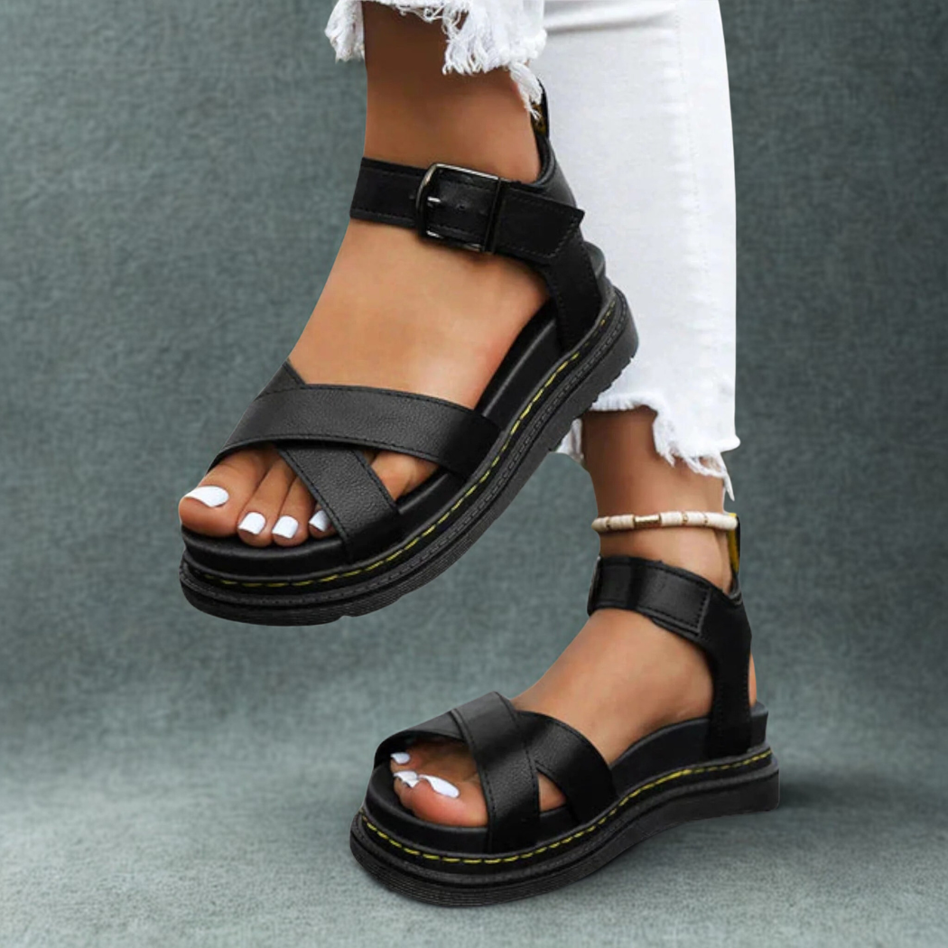 Tess™ | Wedge Heel Sandals Rits