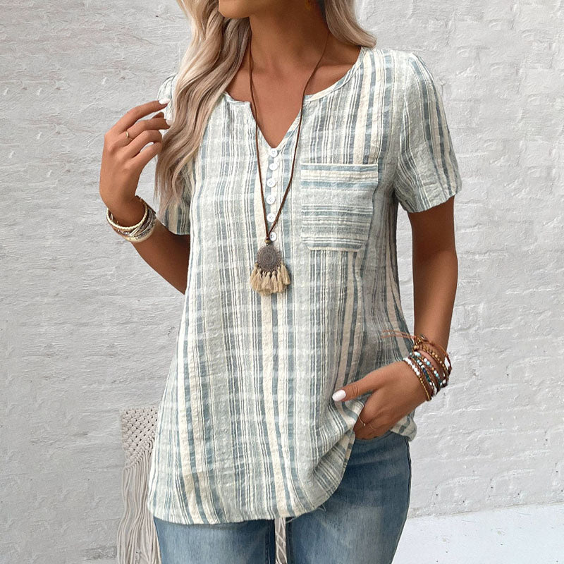 Casual gestreepte blouse