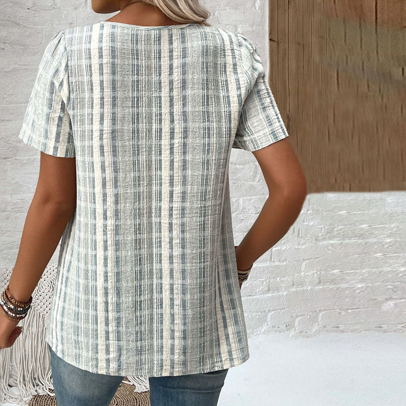 Casual gestreepte blouse
