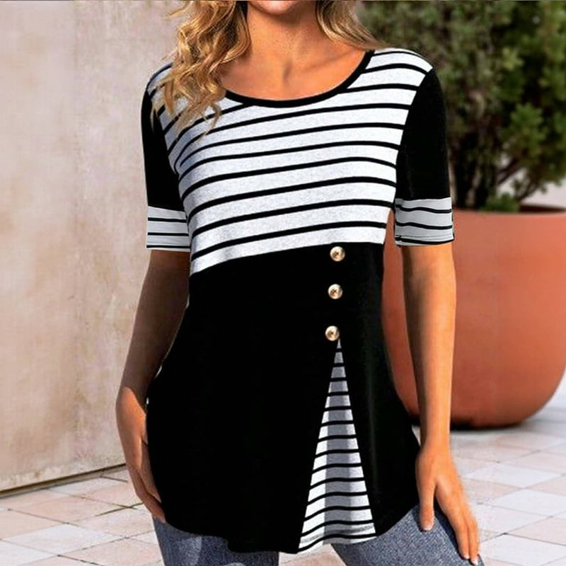 Casual gestreepte blouse