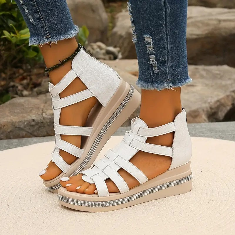 Yara™ | Elegant Wedge Sandals