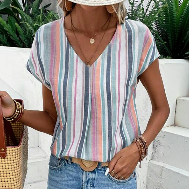 Gestreept casual T-shirt