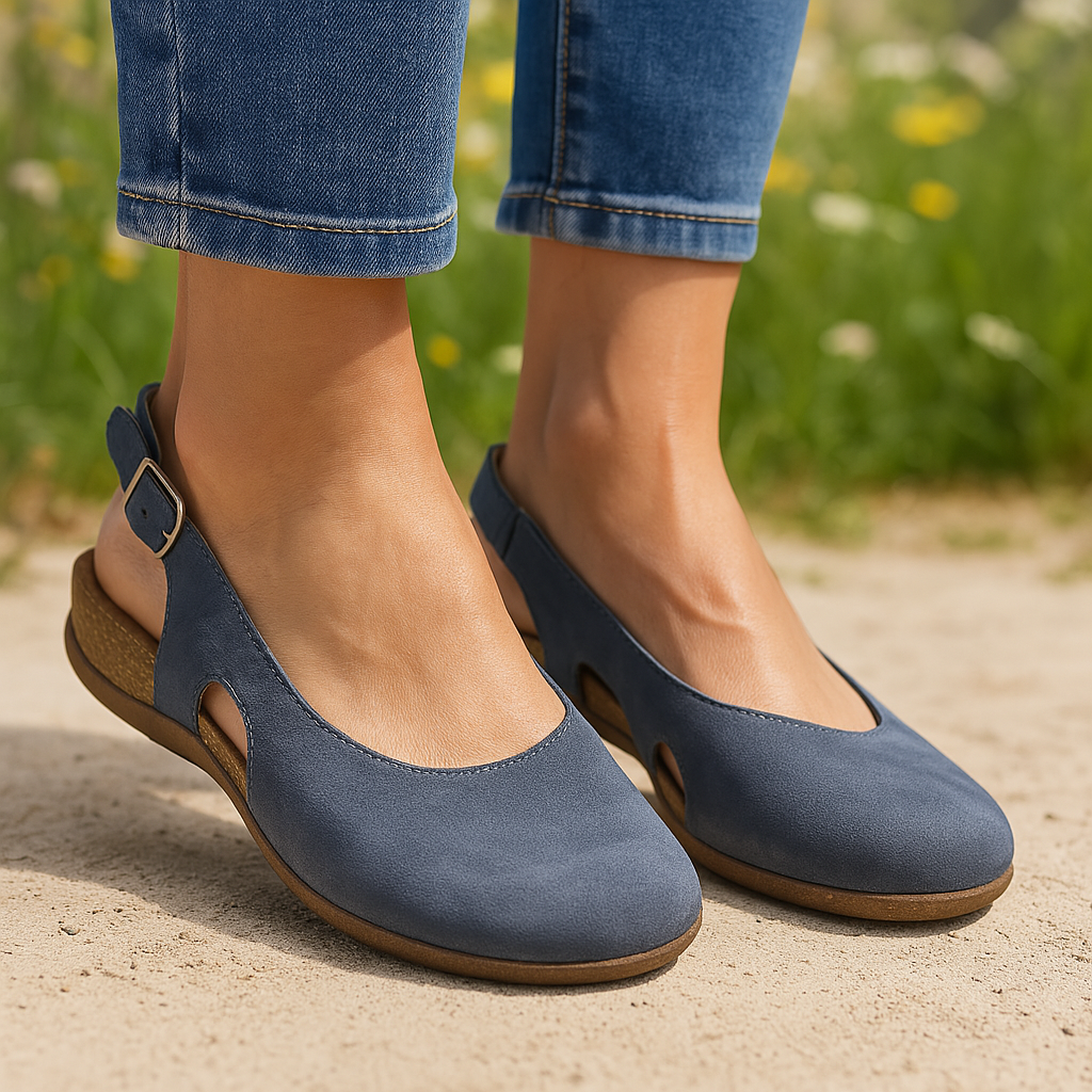 Janneke | Flat Round-Toe Shoes
