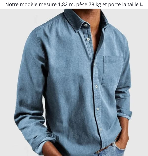 Chemise élégante et polyvalente