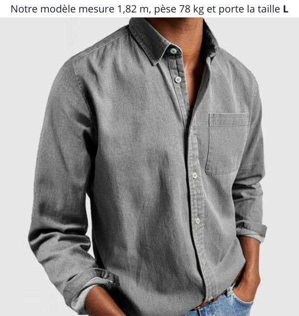 Chemise élégante et polyvalente