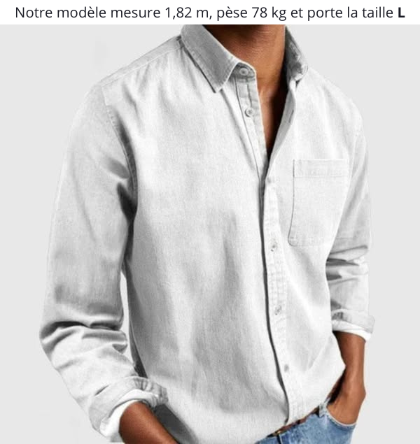 Chemise élégante et polyvalente