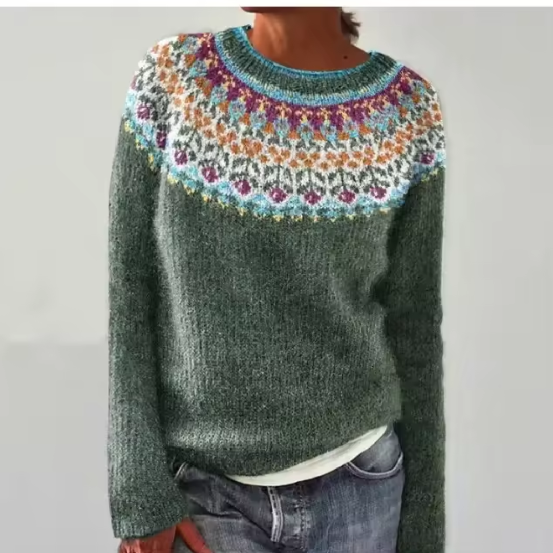 Silvana | Cozy Retro Sweater