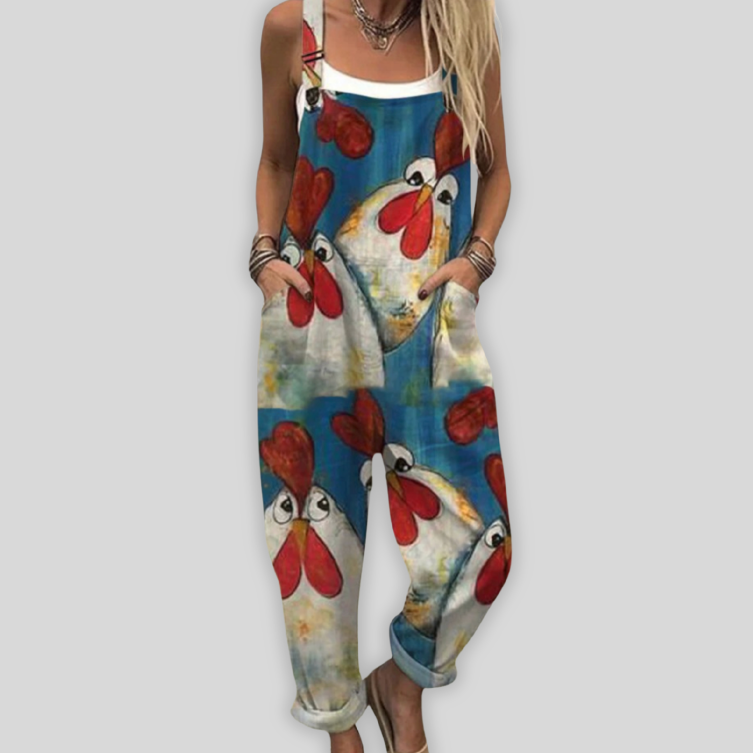 Aukje™ | Elegant Loose-Fitting Jumpsuit for a Casual Style