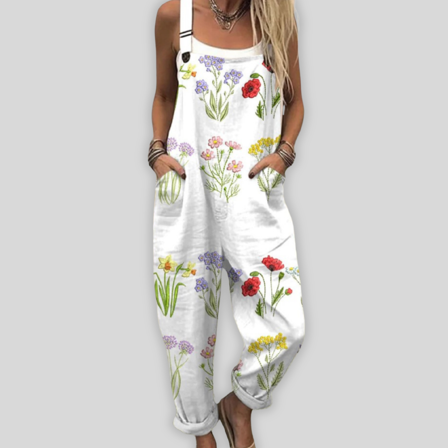 Aukje™ | Elegante losvallende jumpsuit voor een casual stijl