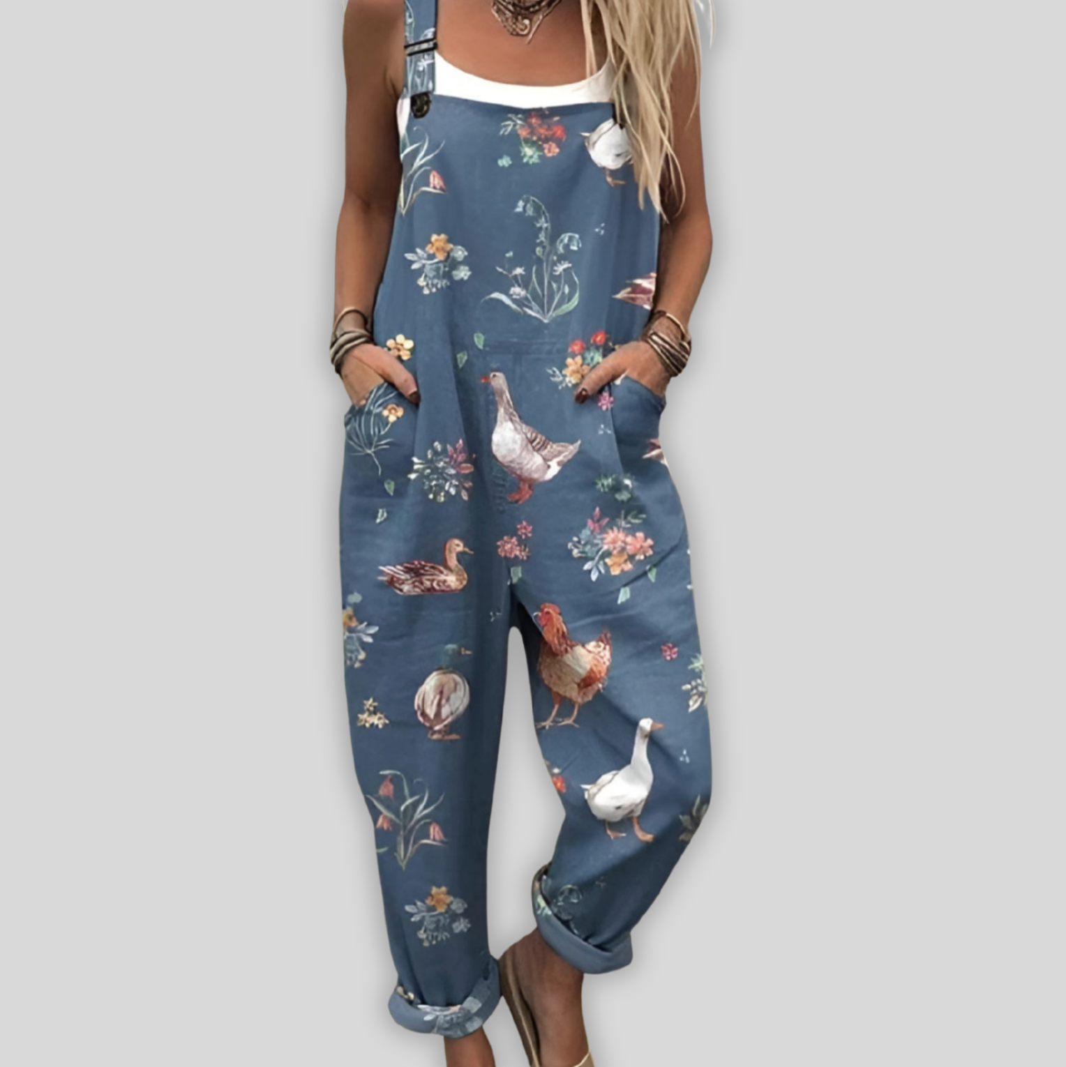 Aukje™ | Elegante, losvallende jumpsuit voor een casual stijl