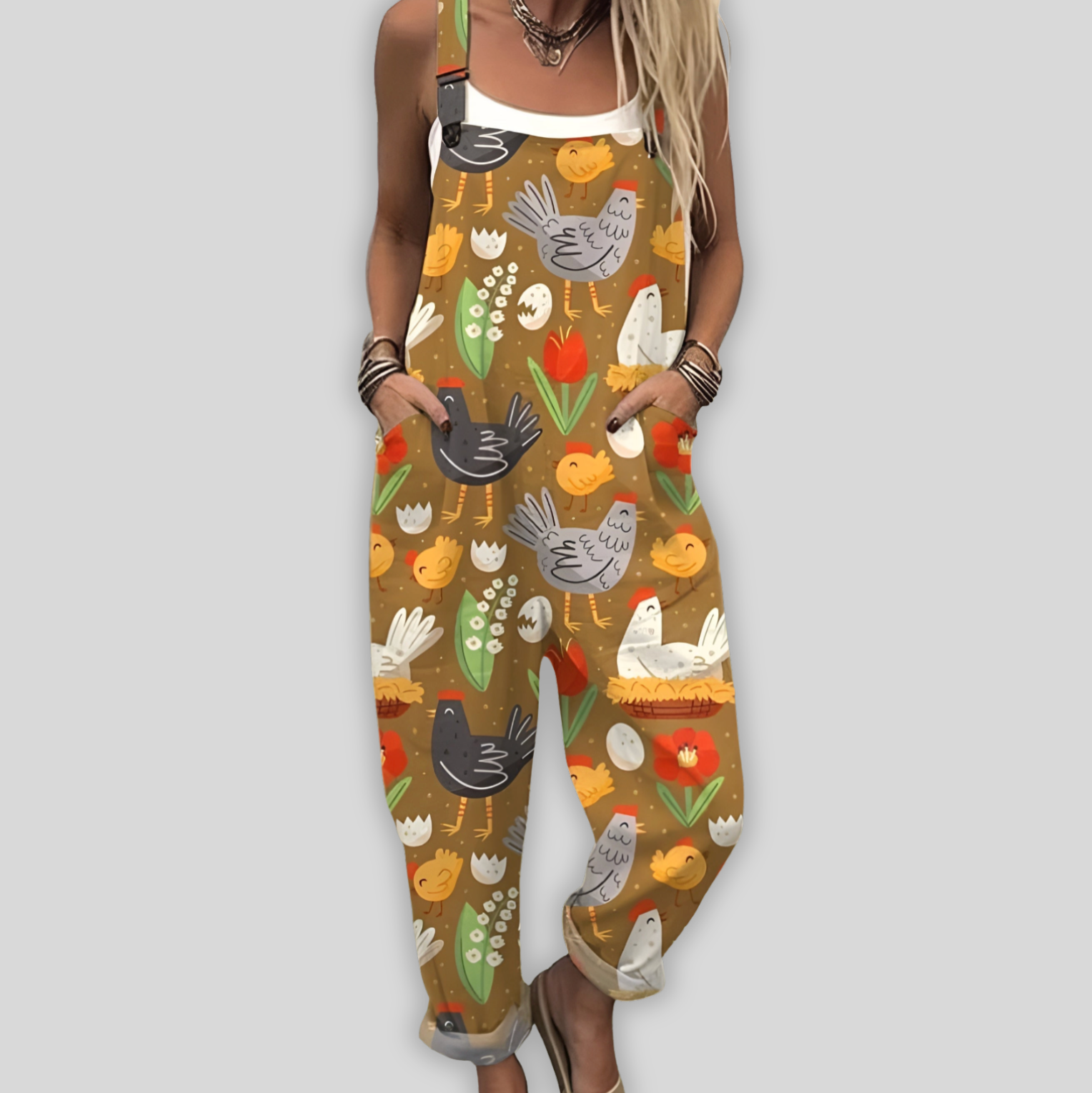 Aukje™ | Elegante, losvallende jumpsuit voor een casual stijl