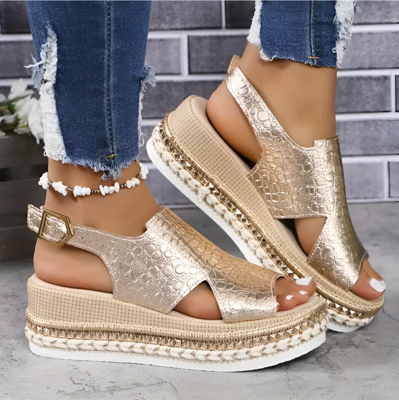 Noémi™ | Elegant and Supportive Design Sandals
