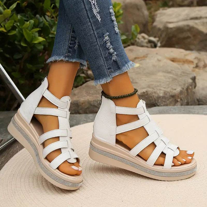 Yara™ | Elegant Wedge Sandals