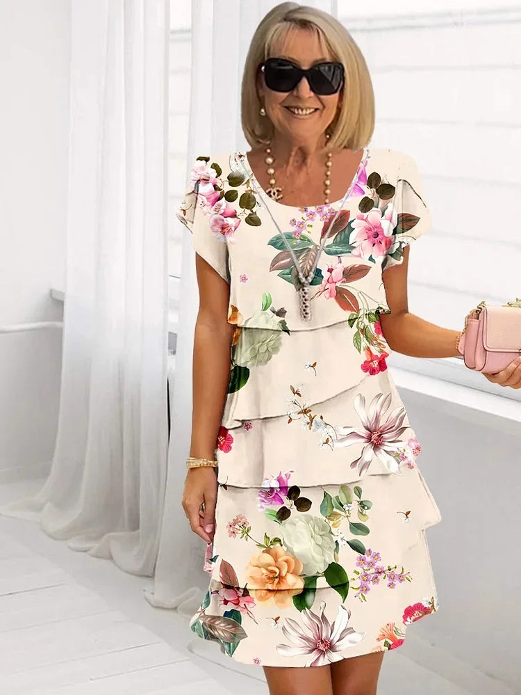 Robe Élégante à Fleurs