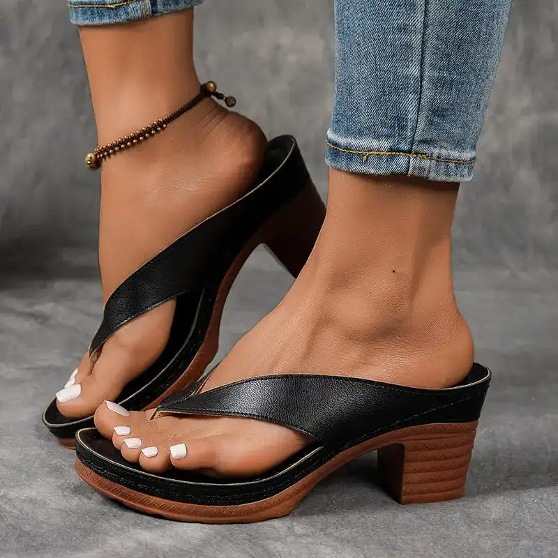 Sandales Orthopédiques Élégantes à Talon